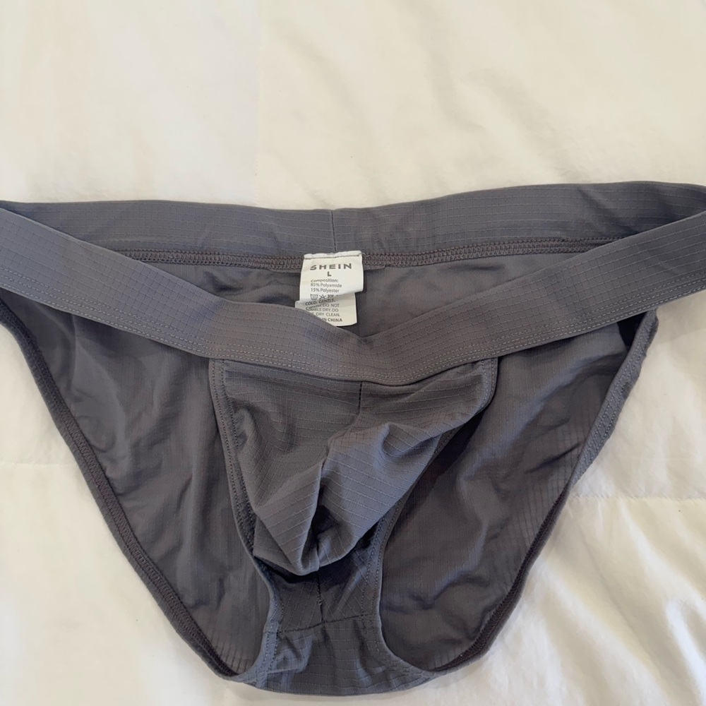 SHEIN Men's Gray Underwear